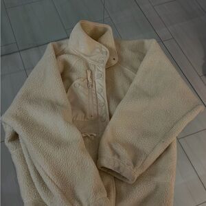 Cozy Cream Fleece Jacket